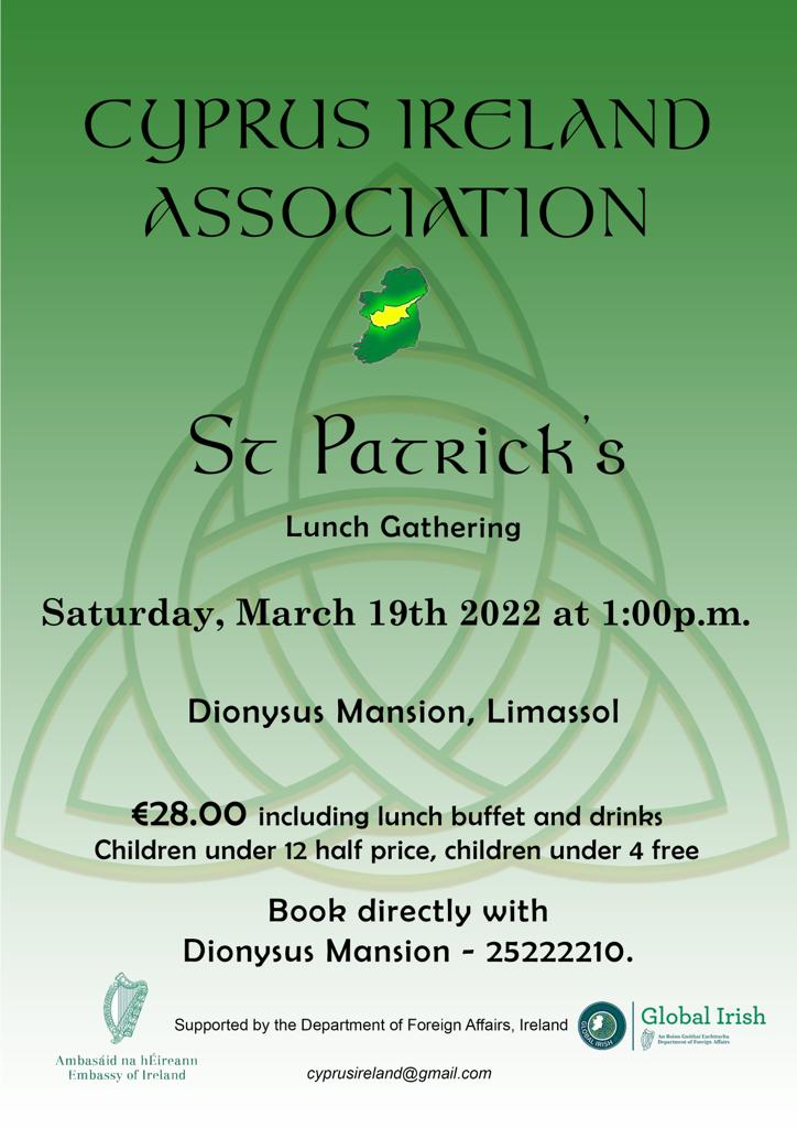 St Patrick's2022 Limassol